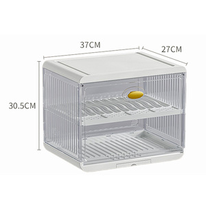 Porte-gobelet stérilisé Ménage anti-poussière porte-gobelet cuisine pliable table porte-gobelet à thé boîte de <span class=keywords><strong>rangement</strong></span> armoire - Product Image 5