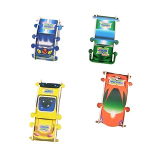 Hot Selling Wholesale DIY Customized PP Cartoon Children's Toys 3D Car Model <strong>Tazo</strong> Jigsaw - Product Image 1