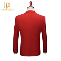 Vente en gros usine – Costume de mariage décontracté pour homme de haute qualité, grande taille, veste blazer à simple boutonnage pour le marié