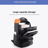 Sangle de fixation pour bagages, port de charge USB, grande capacité, sac à dos pour ordinateur portable, voyage d'affaires