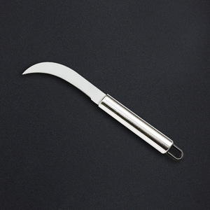 มีดโค้งเล็กสแตนเลส มีดเคียว มีดกล้วย มีดหั่นผักและปอกสับปะรด มีดผลไม้ - Product Image 4