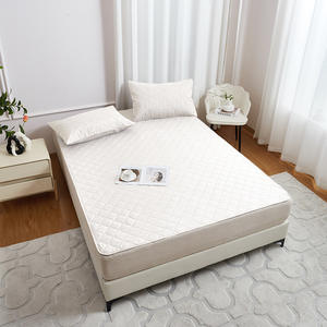 Protège-matelas, <span class=keywords><strong>drap</strong></span> de lit matelassé imperméable anti-dérapant pour la maison, doux et confortable, plus de couleurs, plus d'options - Product Image 6