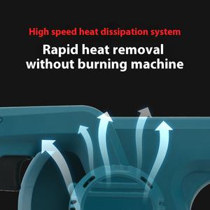 <span class=keywords><strong>Souffleur</strong></span> de <span class=keywords><strong>feuilles</strong></span> haute puissance à double usage Rechargeable DIY Batterie industrielle au lithium Sèche-cheveux Souffleurs - Product Image 2
