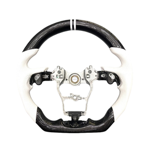 Volante de Fibra de Carbono Forjado de Alta Gama, Tacto Suave, Absorción del Sudor, Resistente al Calor, Control Mejorado para Vehículos Grandes - Product Image 1