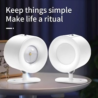 Lampe murale LED sans fil, éclairage de lecture haut/bas, veilleuse avec batterie