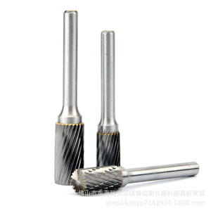 Fresas Rotativas de Carburo de Tungsteno de 6mm, Cortadores de Grabado, Cortadores Cilíndricos, Cabezales de Pulido, Fresas de Fresado, Fresas con Punta de Carburo - Product Image 3