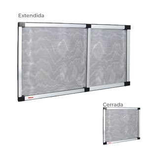 Zanzariera estensibile con telaio in alluminio 40 x 50/92 cm. - Product Image 1