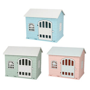 Hoopet เฟอร์นิเจอร์บ้านแมวพลาสติกหุ้มฉนวนสีน้ำเงินออกแบบให้เหมาะกับสรีระสุนัขรูปทรงแข็งทนทานต่อสภาพอากาศและมี MOQ ต่ำ - Product Image 4