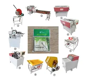 Automatic Bamboo wood Toothpick Making Machine Toothpick Polishing Machine and Toothpick Sharpener Machine