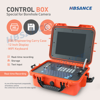 500m Depth Underwater Well 73mm Lens Dual Stainless Steel Probe High Accuracy Borehole Video Inspection Camera 1 Year Warranty