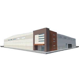 Dễ dàng lắp ráp di động tiền chế kim loại chống gỉ sơn Kết Cấu Thép khung hội thảo với cấu trúc văn phòng - Product Image 1