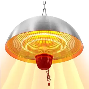 Waterproof IP55 Electric Heater Instant Heating New Product Infrared Halogen Ceiling Heater for Home and Outdoor Restaurant