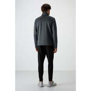 ชุดวอร์มผู้ชายแบรนด์ Bran สีเขียวป่า-ดำ ผ้าสกูบา สวมใส่สบาย ระบายอากาศได้ดี ไซส์ผู้ใหญ่ M - Product Image 1