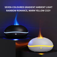Diffuseur électrique ultrasonique de flamme de bureau de nouveauté d'usb de 2025 200ml pour des cadeaux de maison et d'anniversaire