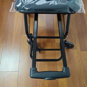 Alta qualità di trasferimento esterno portatile aereo sedia a rotelle pieghevole leggero manuale sedia a rotelle per disabili - Product Image 3