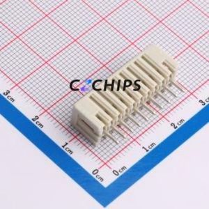 733-340 Plug-in Terminal Block Through hole Component (THT),P=2.5mm Connector 2.5mm Gray Straight Pin 10P - Product Image 2