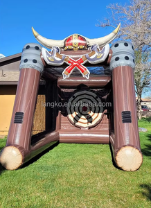 Giochi Gonfiabili Commerciali di Successo per Parchi Giochi all'Aperto, Divertimento per Bambini e Adulti, Gioco di Lancio dell'Ascia per Feste - Product Image 4