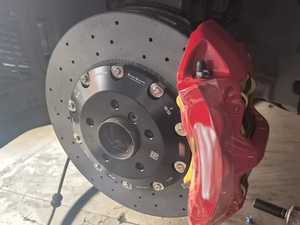 ชุดเบรก <span class=keywords><strong>Brembo</strong></span> GT6 สำหรับ BMW ซีรีส์ 7 รุ่น G11 G12 G70 อัพเกรดคาลิปเปอร์ 6 ลูกสูบ พร้อมจานเบรกเซรามิกคาร์บอนขนาด 400 มม. - Product Image 5