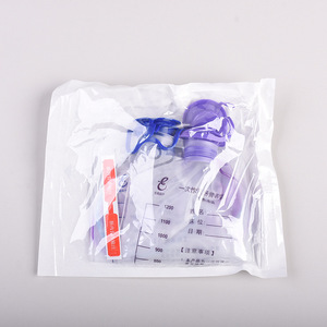 Disposable Enteral Nutrition Bag B-S 1200ml Double Bag For Feeding Pump Use - Product Image 2