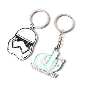 Custom Designed Zinc Alloy 3D Decorative Keychain Promotional Gift <b>Metal</b> Keychain Accessories Carabiner Included - Product Image 2
