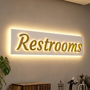 Outdoor IPX6 Waterproof Exterior <b>LED</b> Channel <b>Letter</b> Sign Custom Backlit <b>Letters</b> for Advertising & Lighting Companies - Product Image 3