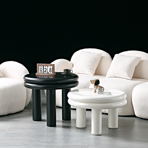 Precio de fábrica, venta al por mayor, sofá moderno de lujo, mesa auxiliar, esquina de sala de estar, mesa de centro redonda de metal, mesa de té de lujo para el hogar - Product Image 6