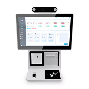 OEM ODM Escritorio Android <span class=keywords><strong>Cajero</strong></span> Caja registradora Máquina Quiosco Supermercado Venta al por menor Restaurante Pantalla táctil Todo en un sistema POS - Product Image 1