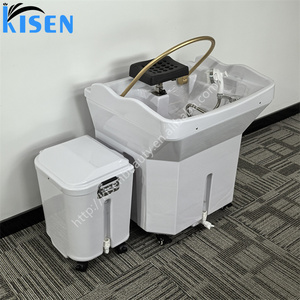 อ่างสระผมแบบพกพา KISEN เตียงสระผมแบบถอดได้ อุปกรณ์ทำสปาผม อ่างสระผมสำหรับทำทรีทเมนท์สปาผม - Product Image 5
