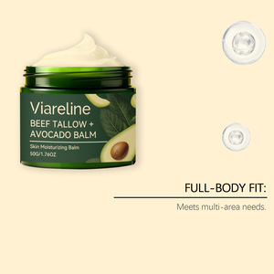 Crème hydratante pour le corps à l'avocat, soin hydratant doux et confortable pour la peau du corps, crème de massage quotidienne - Product Image 5