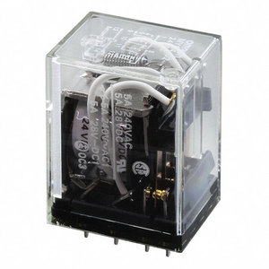 RELÉ MYQ4-02-DC24 DE USO GENERAL 4PDT 1A 24V Especialmente Diseñado para Relés de Señal, Relés de hasta 2 Amperios - Product Image 1