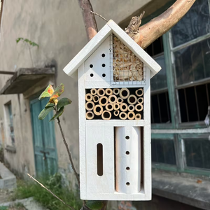 Nichoir en bois personnalisé, nichoir en bois, maison en bois pour oiseaux, nichoir en bois à faire soi-même, nichoir en bois suspendu - Product Image 4