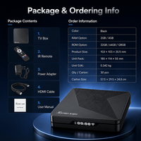 X88 PRO S905X5M Boîtier TV Android 14 2 Go 16 Go WiFi 6 4K 60fps Gigabit Ethernet Lecteur Multimédia AV1 Décodeur en Gros