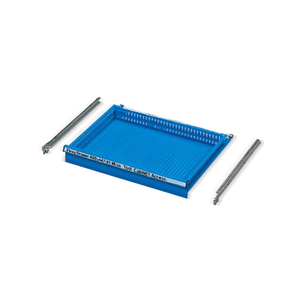 Fami Flexa <b>Drawer</b> 600x447x61 Mm Full Extension Blue Ral5012 <b>Tool</b> Cabinet Accessory - Product Image 3