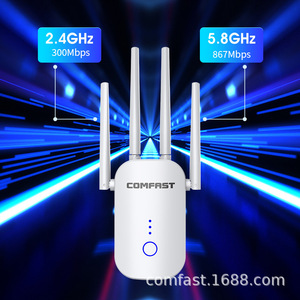 קומפייטר CF-WR758AC כפול 1200 מ 'הבית מחזר <span class=keywords><strong>wifi</strong></span> ארבע אנטנות פונקציה חומת אש פונקציה משופץ נתב מגבר - Product Image 2