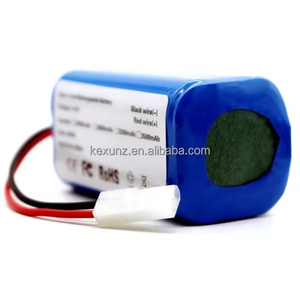 แบตเตอรี่ลิเธียมไอออน14.8V 2600mAh สำหรับหุ่นยนต์ Xiaomi G1 <span class=keywords><strong>Mi</strong></span> เครื่องดูดฝุ่นหุ่นยนต์ดูดฝุ่น <span class=keywords><strong>MJSTG1</strong></span>หอมระเหย18650ก้อนแบตเตอรี่ - Product Image 3