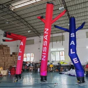 <span class=keywords><strong>Disfraz</strong></span> Divertido Personalizado, Tubo Inflable Bailarín <span class=keywords><strong>de</strong></span> 5M 6M <span class=keywords><strong>de</strong></span> Altura, Hombre Bailarín Inflable con Ventilador - Product Image 1