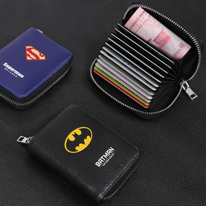 Custodia per carte in pelle PU con carta di credito di grande capacità trasparente porta patente di guida con LOGO - Product Image 4