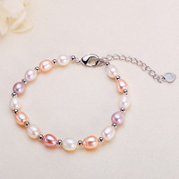 Bracelet en perles d'eau douce naturelles Hecate pour femmes avec micro-défauts, simplicité des perles Xiaomi, cadeau artisanal en cuivre pour femmes