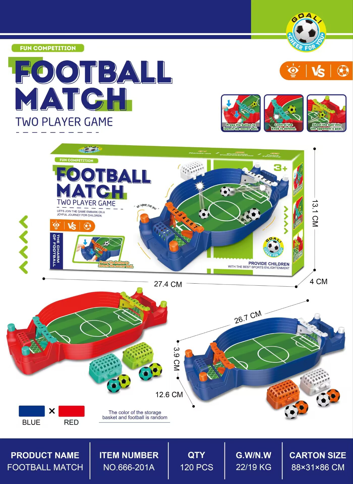 666-201a calcio balilla - offerta minima 120 unità