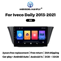 Navifly Écran de voiture Android Built in Car-play Auto Android Car Stereo X1 X2 pour Iveco Daily Support BT DSP GPS WIFI