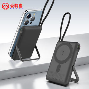 Cargador Inalámbrico Magnético de Estado Sólido 3 en 1 de Alta Potencia, 10000 mAh, con Carga Rápida PD de 20 W, para Teléfono, Reloj y Auriculares - Product Image 1