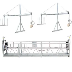4m 6m External Wall Decoração Mecânica Pendurado Basket Working Overhead Lifting Basket para edifícios altos