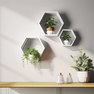 Juego de 3 estantes flotantes blancos, <span class=keywords><strong>estante</strong></span> <span class=keywords><strong>blanco</strong></span> flotante moderno montado en la pared para pared, <span class=keywords><strong>estante</strong></span> de pared <span class=keywords><strong>blanco</strong></span> flotante para Baño - Product Image 6