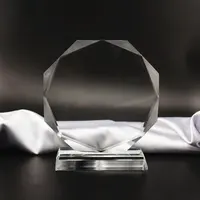 Profesyonel üretim iş hediye ödül plak tasarım müşterinin kendi logo renkli baskı OEM cam kupa ve ödül satış