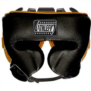 Casco de Boxeo Unisex Personalizable de Alta Calidad Athlefit, Protector de Cabeza de Cuero Duradero para Entrenamiento y Sparring, el Más Vendido del Sector - Product Image 1