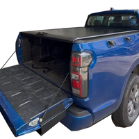 Couvercle de benne manuel en alliage d'aluminium sur mesure avec serrure de hayon pour Ford F150, Chevy Silverado, Dodge Ram, Toyota - Ajustement universel