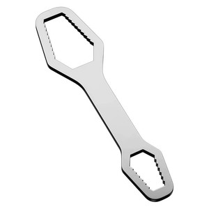 Llave hexagonal de doble punta de 8-24 mm, cabeza de flor de ciruelo dentada de acero inoxidable, 15 cm, para uso doméstico - Product Image 1