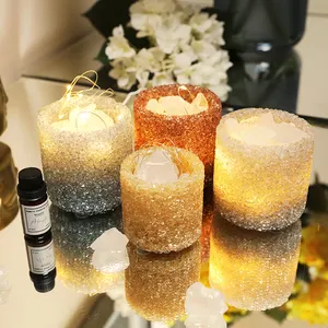 Difusor de Aroma de aceite esencial de piedra de cristal Natural, difusor de aromaterapia creativo para decoración del hogar, para dormitorio, nuevo diseño