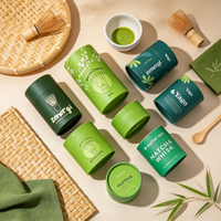 Boîte cylindrique en papier kraft écologique personnalisée pour fouet à matcha (Chasen) – Emballage en tube de papier imprimé sur mesure