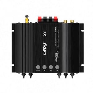 Professional Home Car 3 Channel Aluminum Alloy CE Certified Black/Silver Power Amplifier 5.0 BT Compatible 2.1 <b>Mini</b> X4 Model - Product Image 2